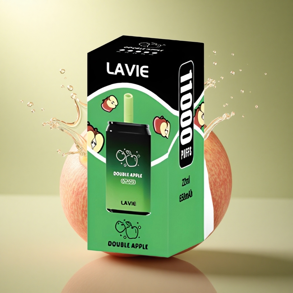 Lavie Aurora 11000 Puffs Dubbele Appel 22ML 650mAh