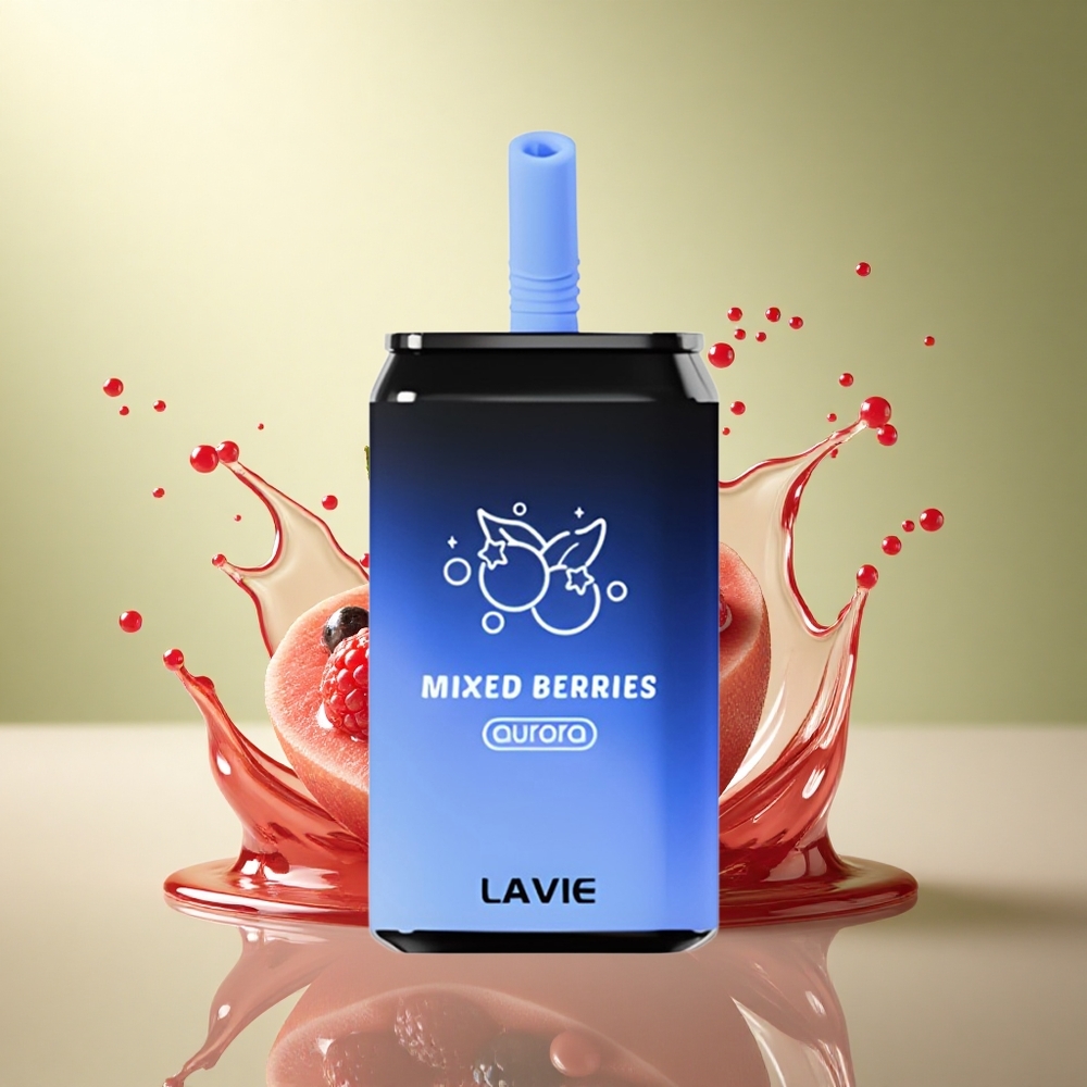 Lavie Aurora 11000 Puffs LAVIE Aurora Gemengde Bessen 22ML 5% Nicotine 650mAh