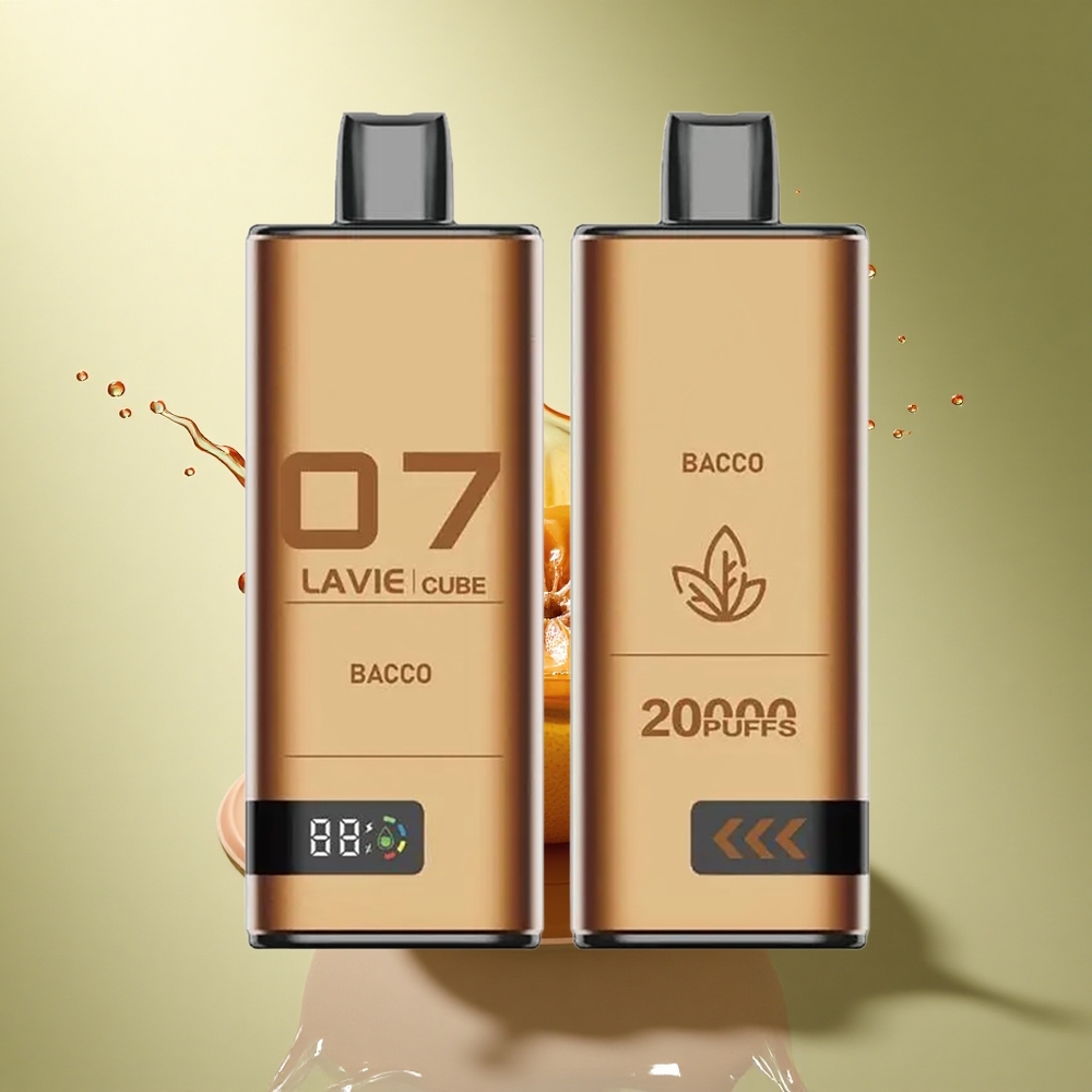 Lavie Cube 20000 Puffs Bacco Zoutnicotine 5% 600mAh