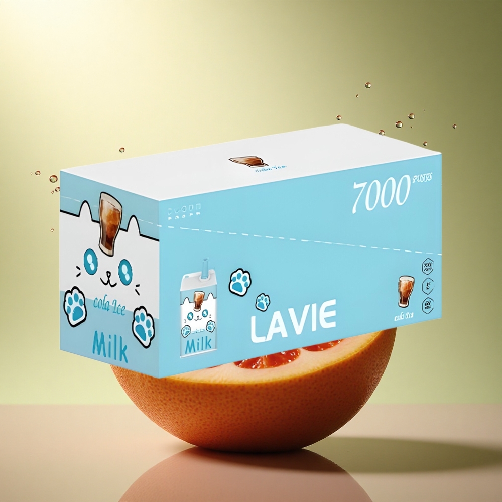 Lavie Milk 7000 Puffs Cola IJs 16ML 5% nicotine