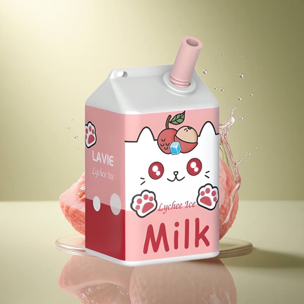 Lavie Milk 7000 Puffs Lychee IJs 600mAh