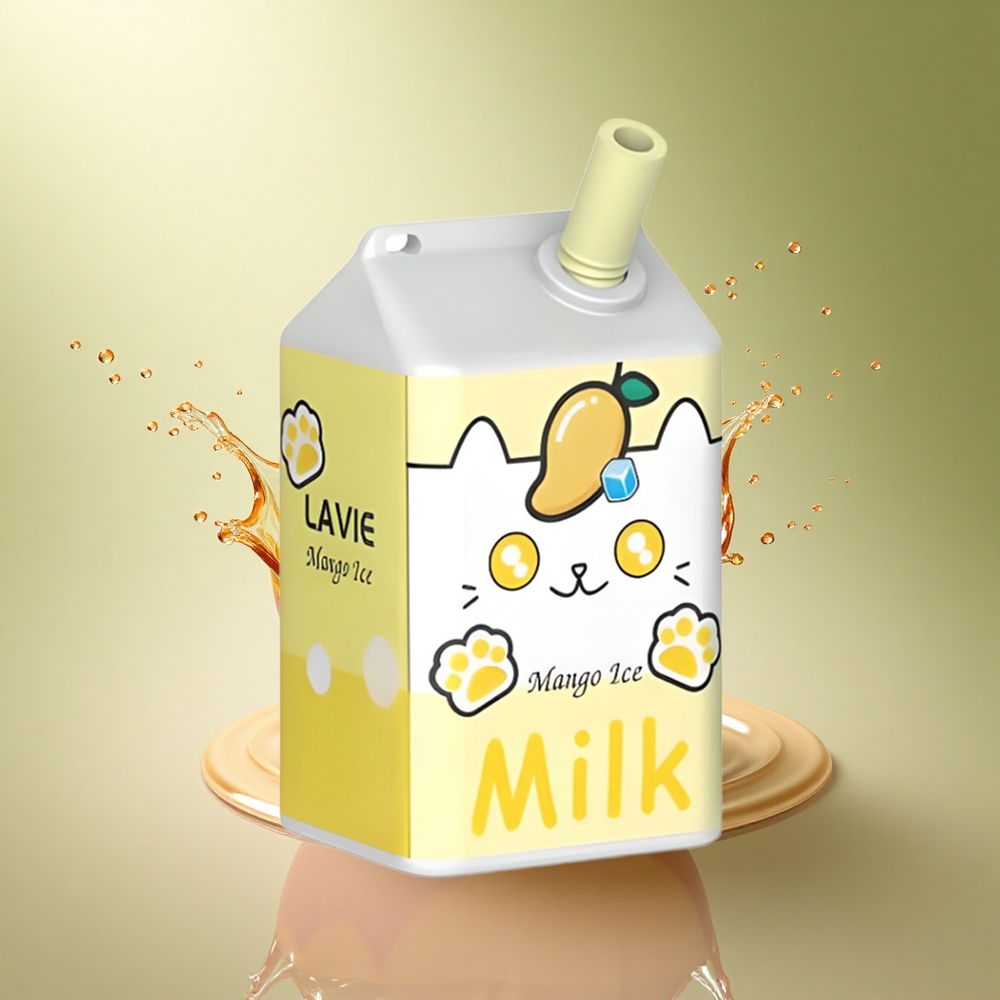 Lavie Milk 7000 Puffs Mango IJs 16ML 600mAh