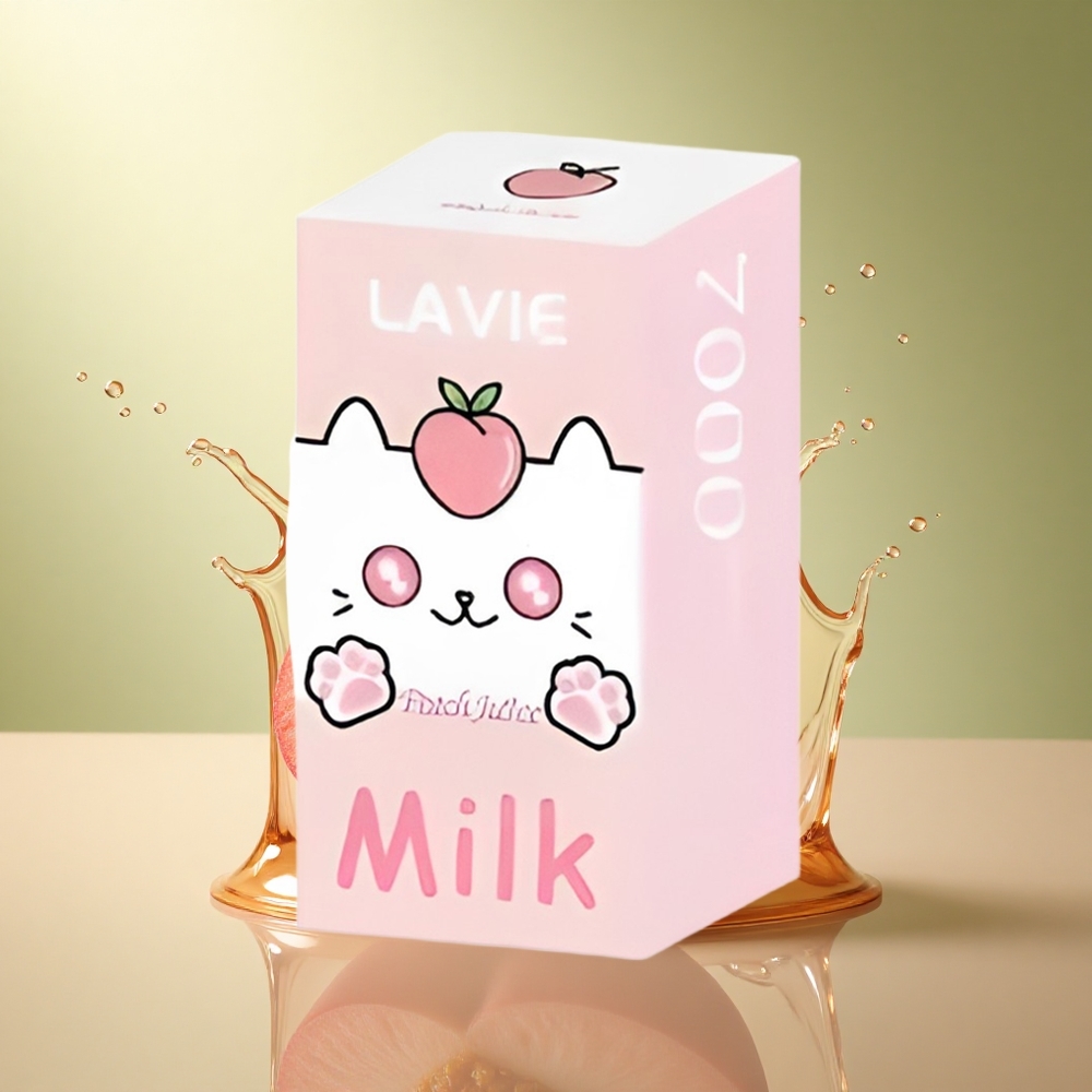 Lavie Milk 7000 Puffs Perzensap Type C 600mAh