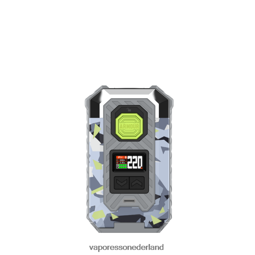camouflage blauw Vaporesso ARMOUR max mod - Vaporesso vape amazon VX6NZV47