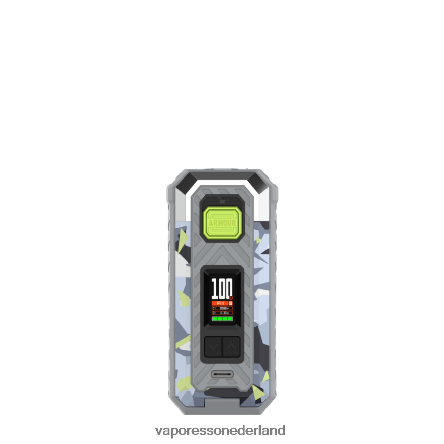 camouflage blauw Vaporesso ARMOUR s mod - Vaporesso vape instructions VX6NZV38